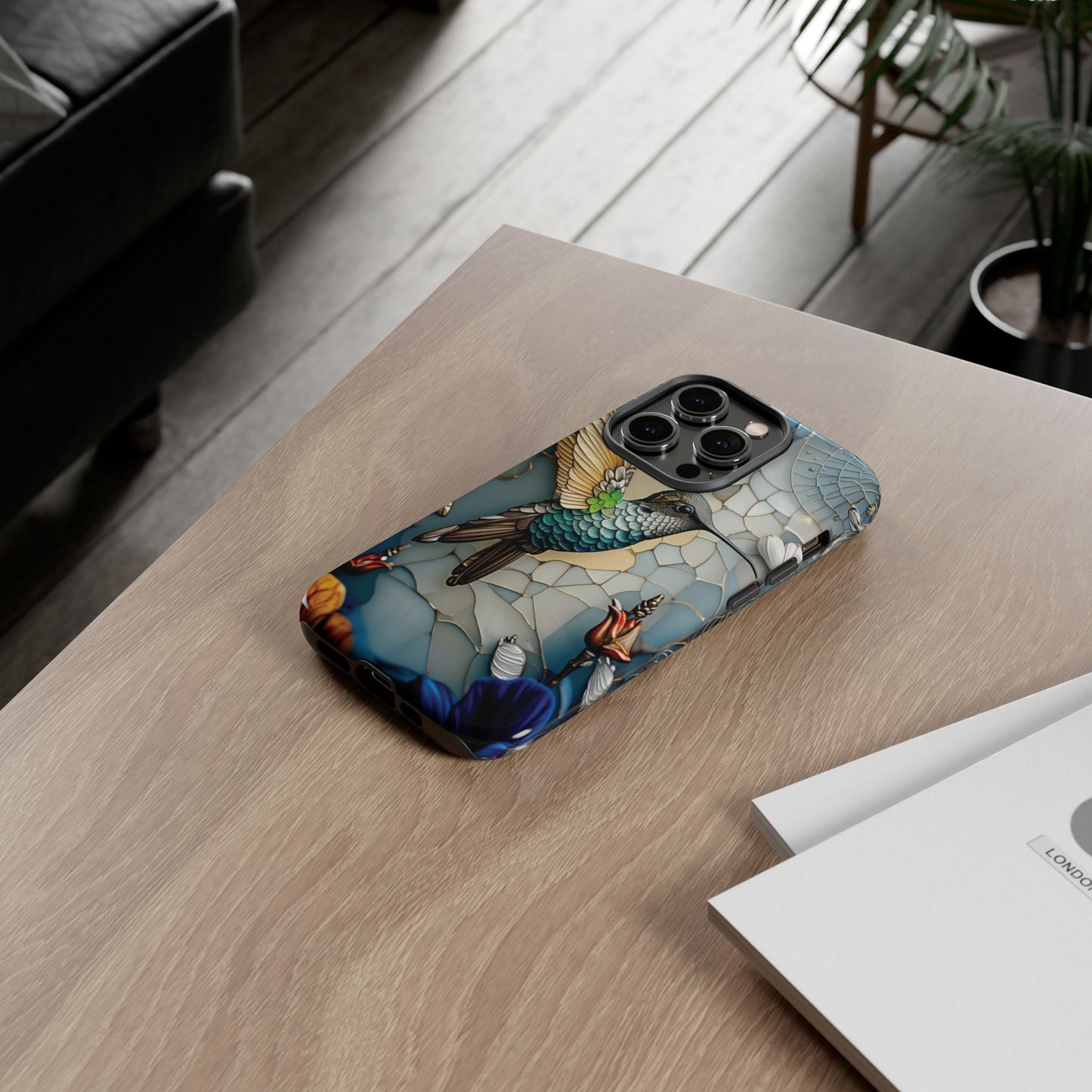 Artistic Hummingbird Phone Case
