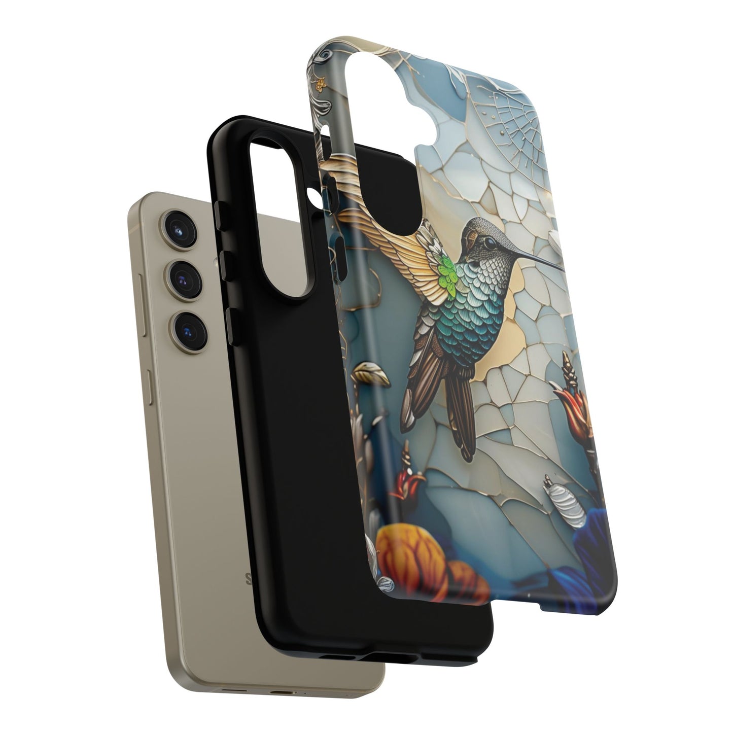 Artistic Hummingbird Phone Case