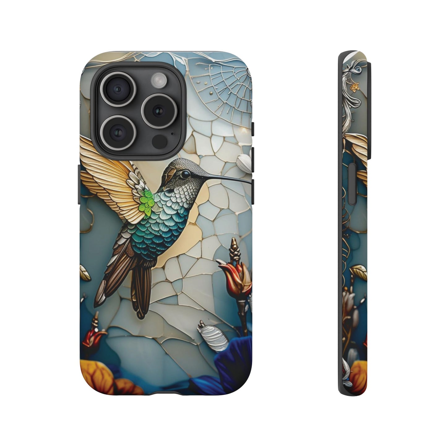 Artistic Hummingbird Phone Case