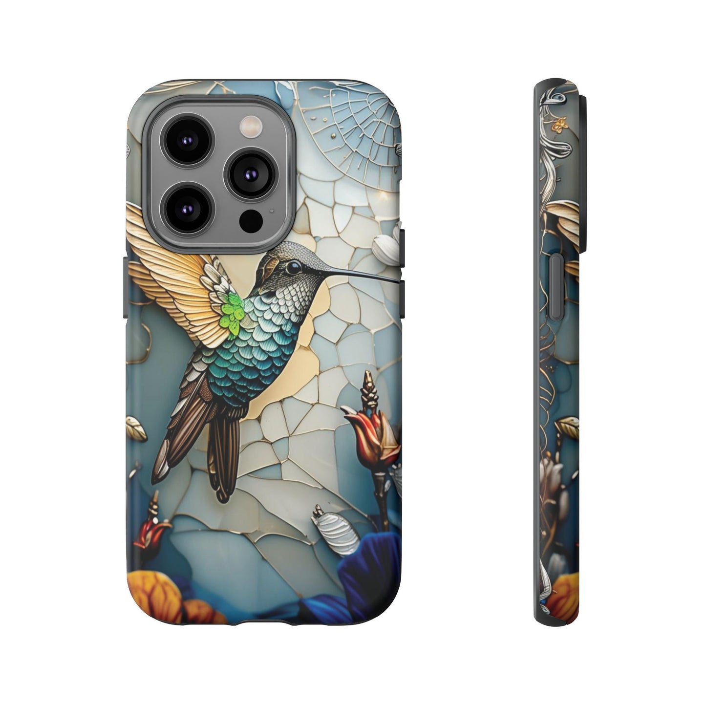 Artistic Hummingbird Phone Case