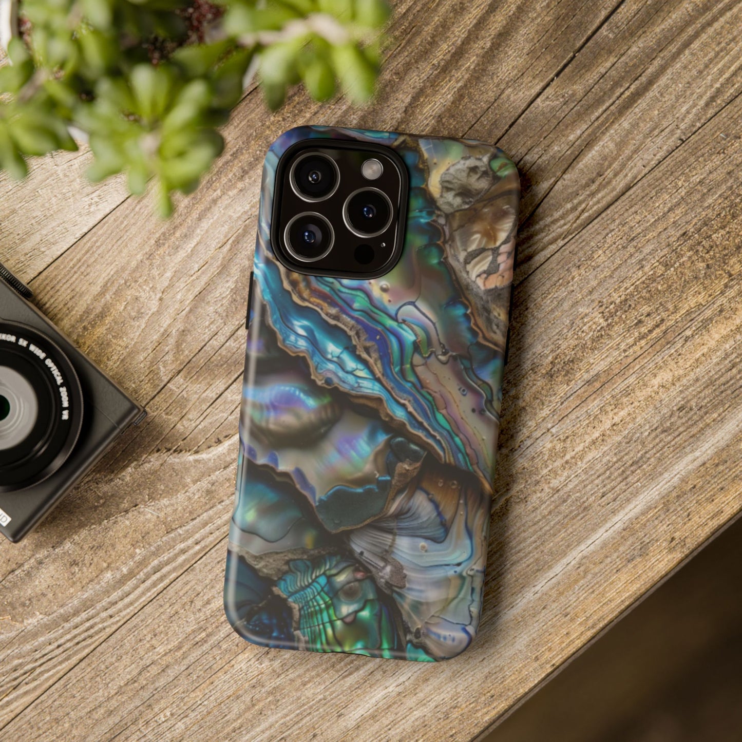 Blue Abalone Mollusk Phone Case