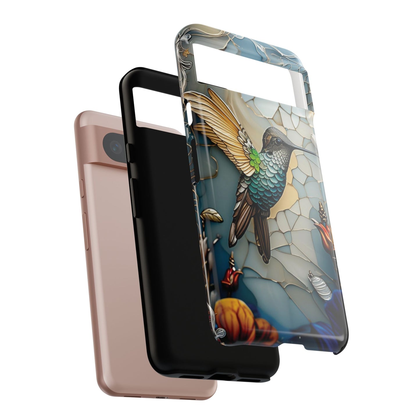 Artistic Hummingbird Phone Case