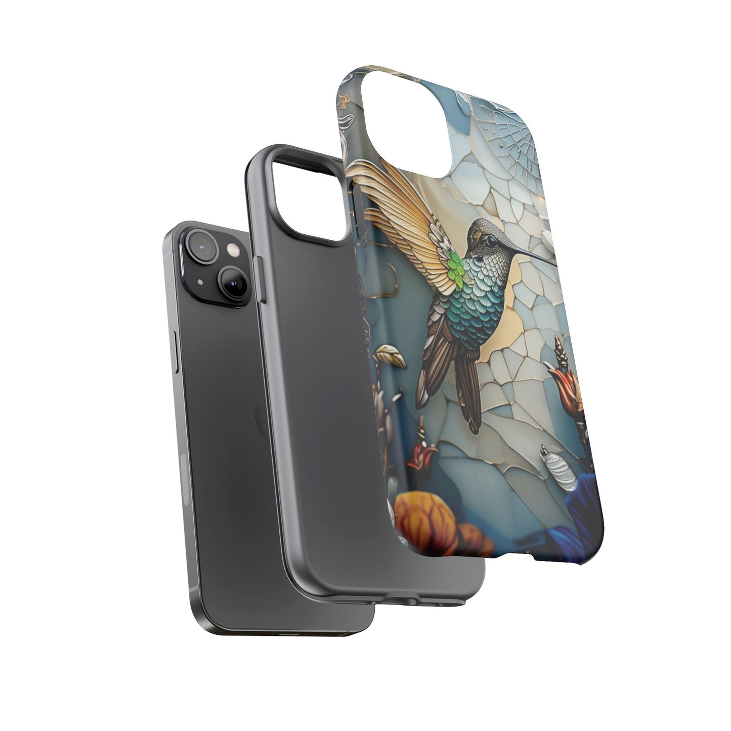 Artistic Hummingbird Phone Case