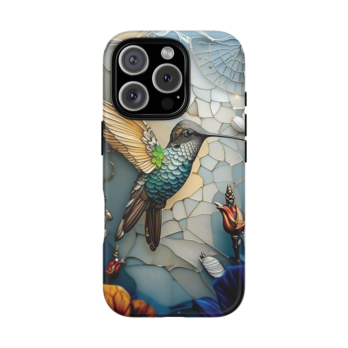 Artistic Hummingbird Phone Case