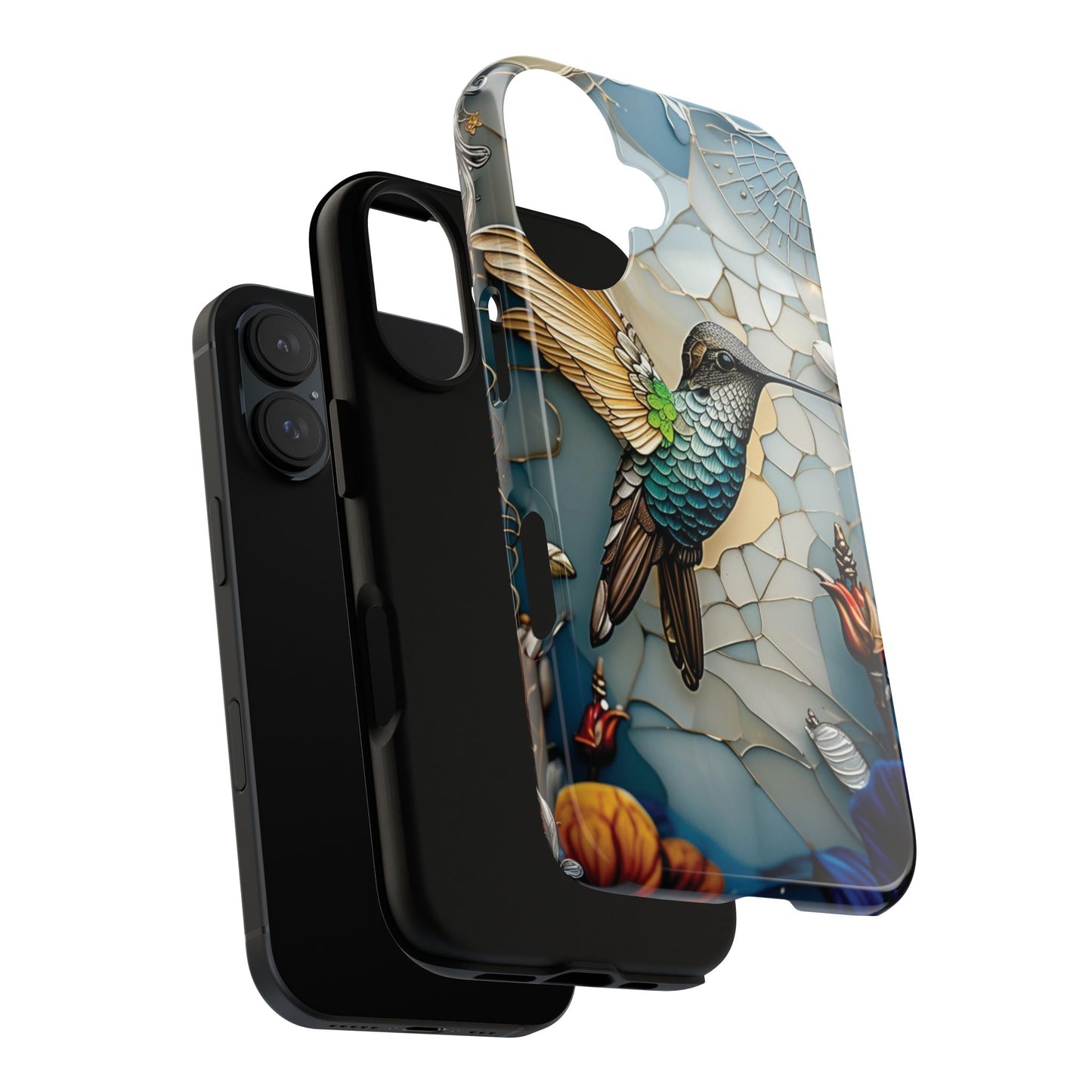Artistic Hummingbird Phone Case