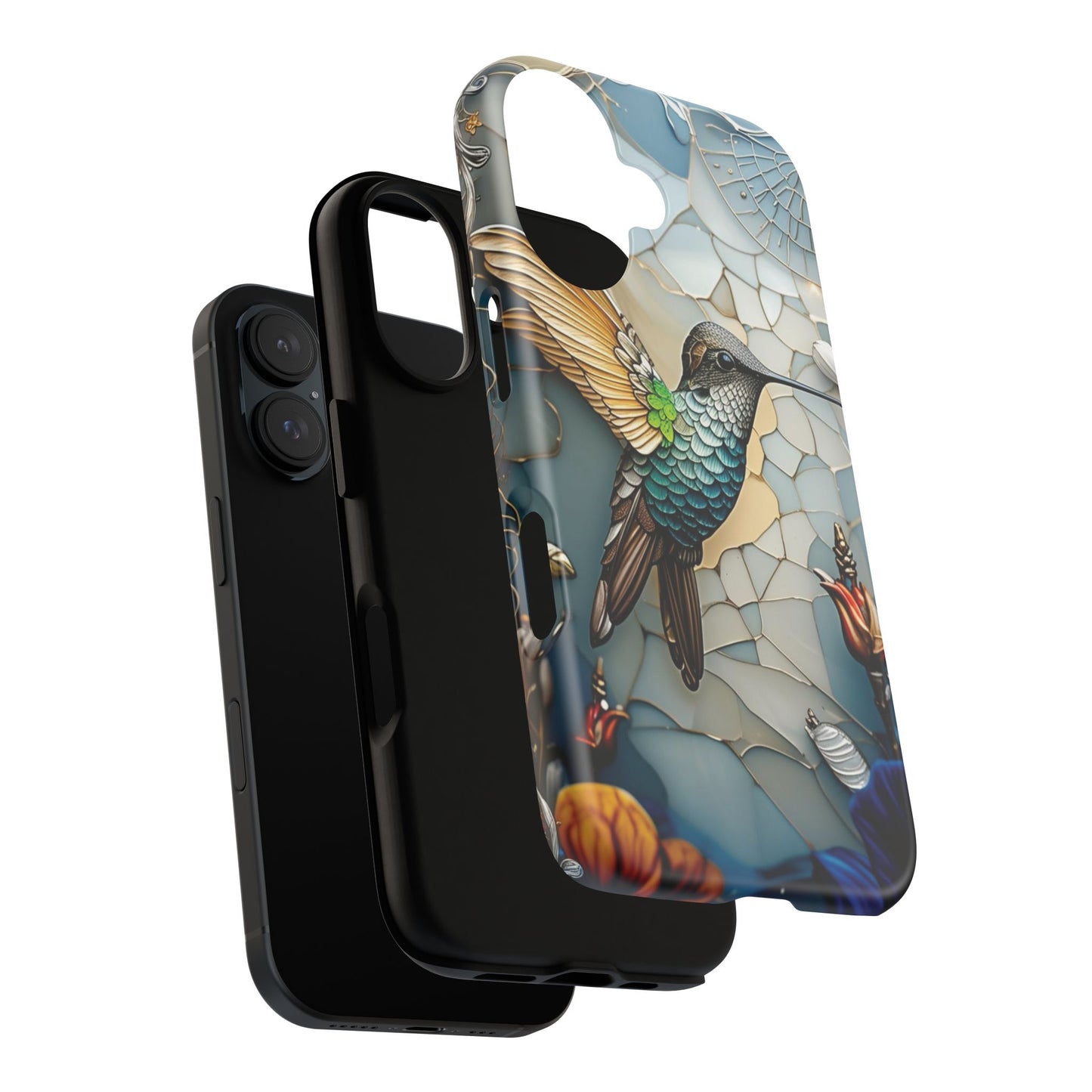 Artistic Hummingbird Phone Case