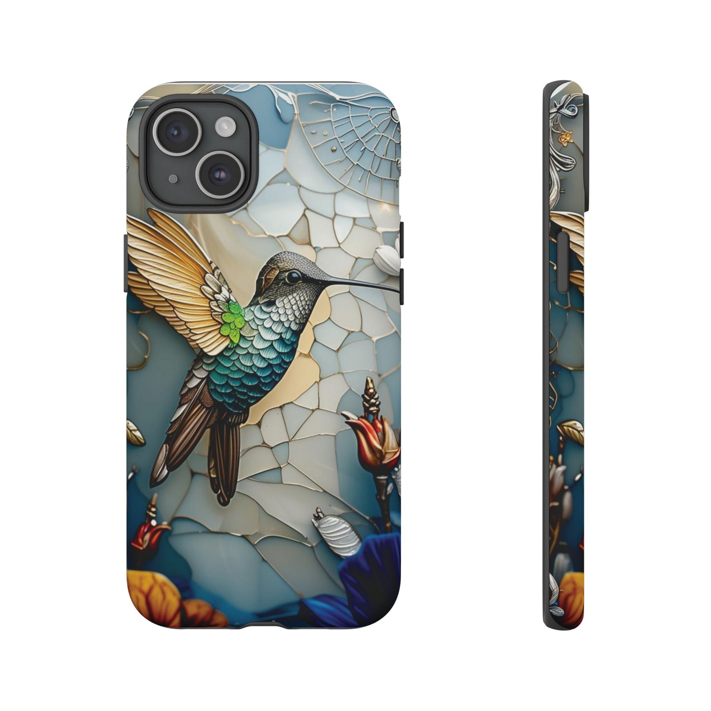 Artistic Hummingbird Phone Case