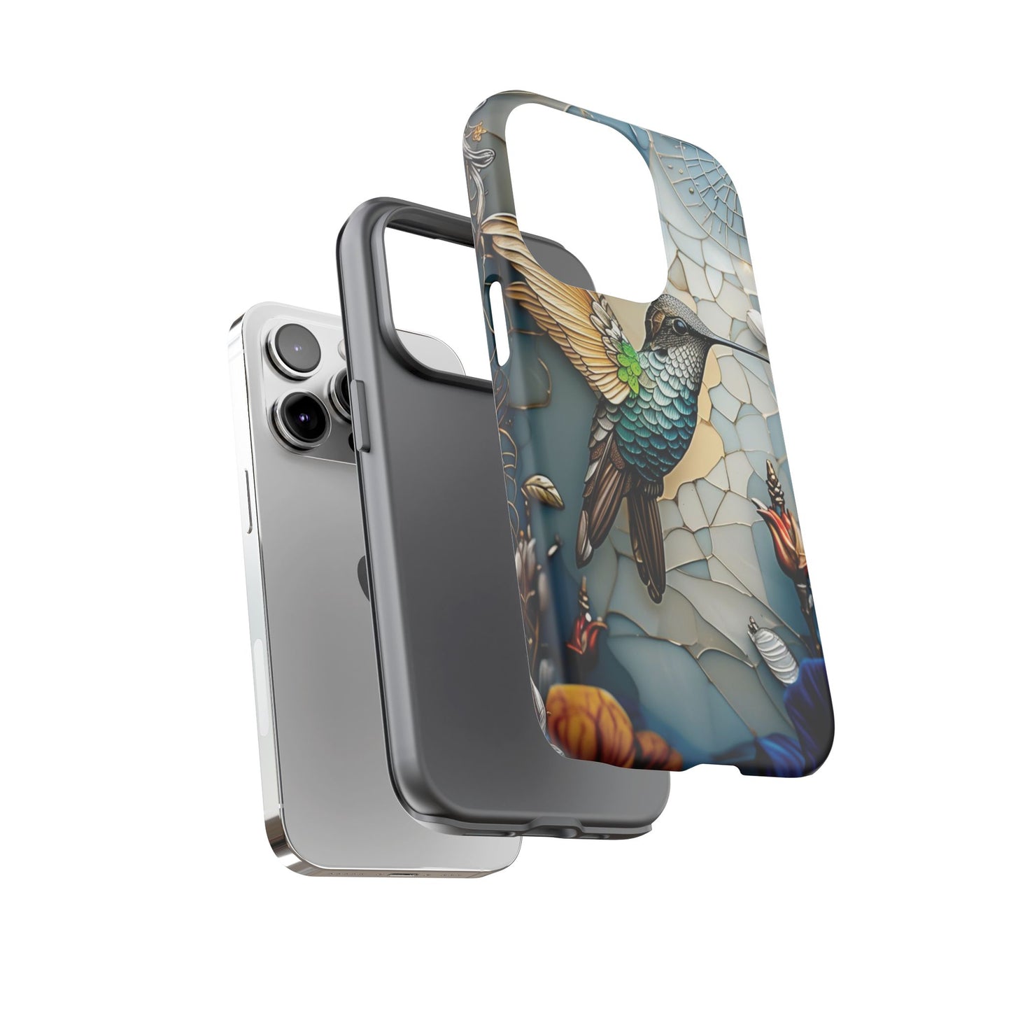 Artistic Hummingbird Phone Case