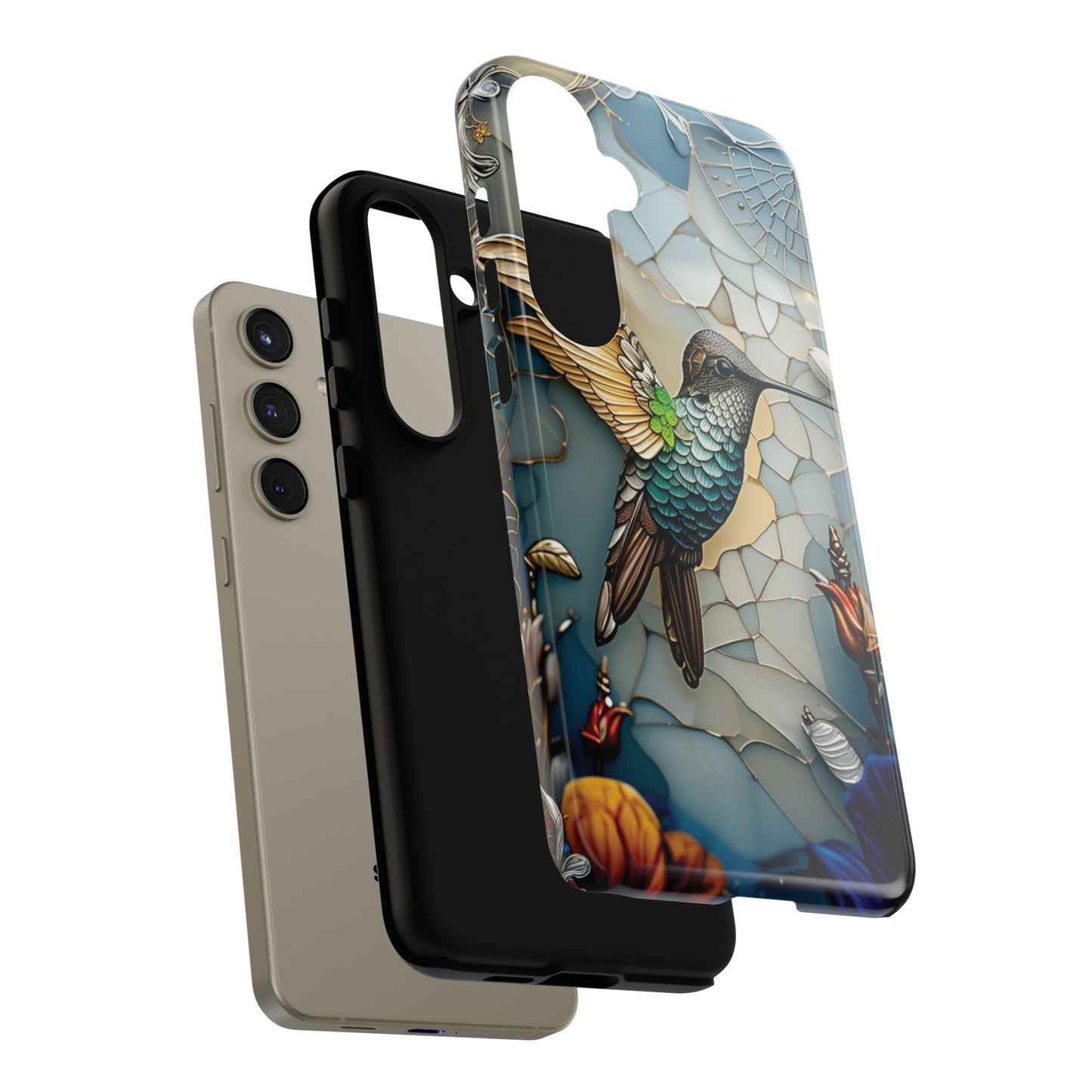 Artistic Hummingbird Phone Case
