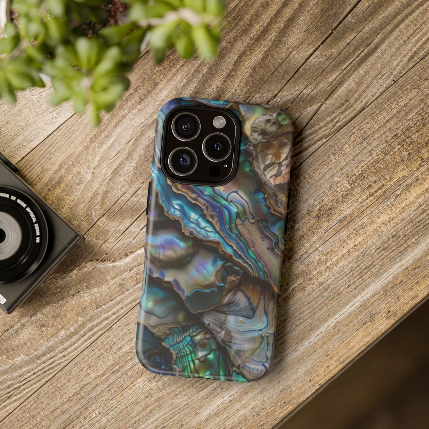 Blue Abalone Mollusk Phone Case
