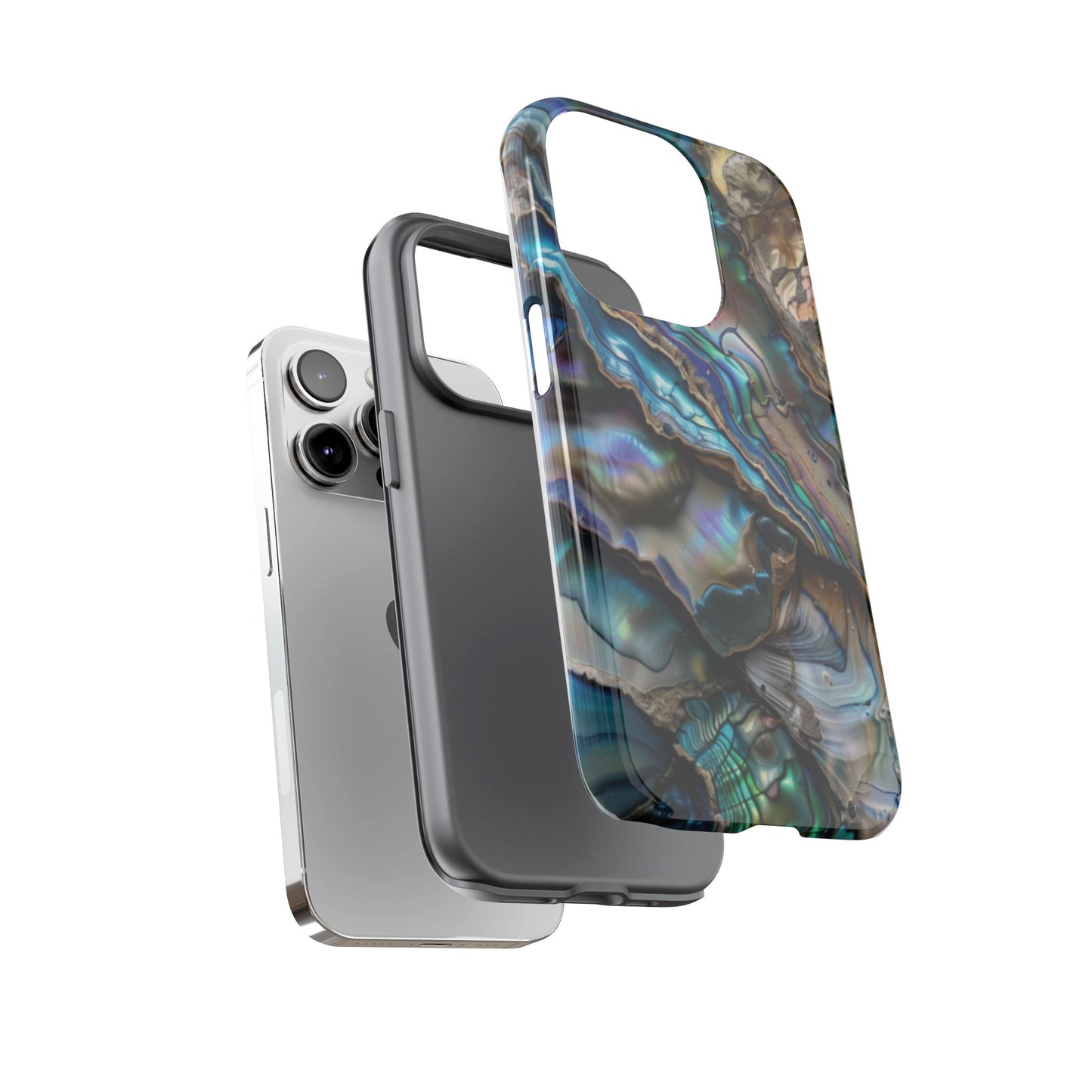 Blue Abalone Mollusk Phone Case
