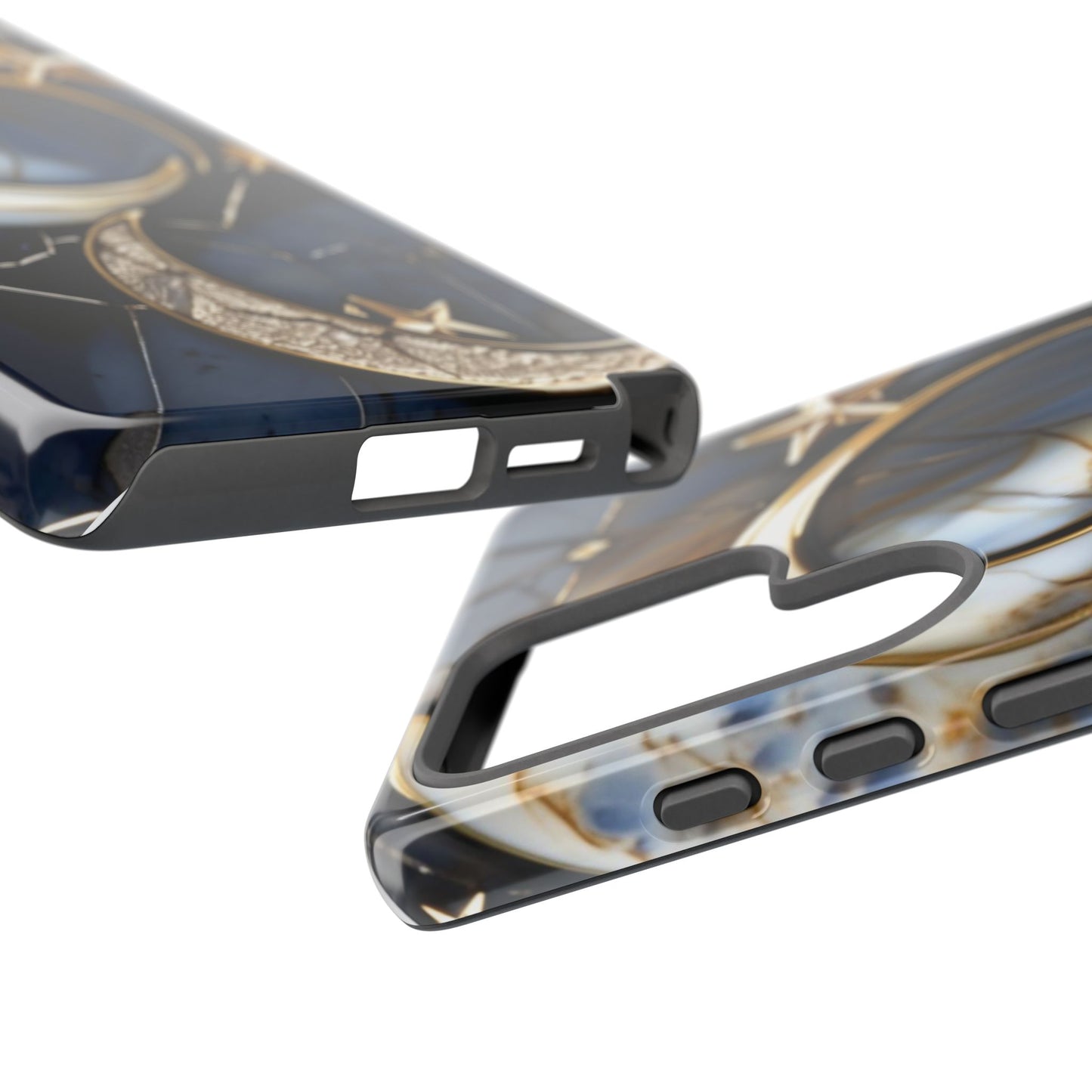 Waning Crescent Moon and Stars Phone Case