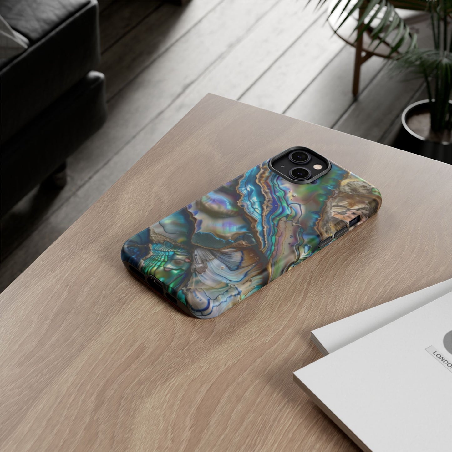 Blue Abalone Mollusk Phone Case