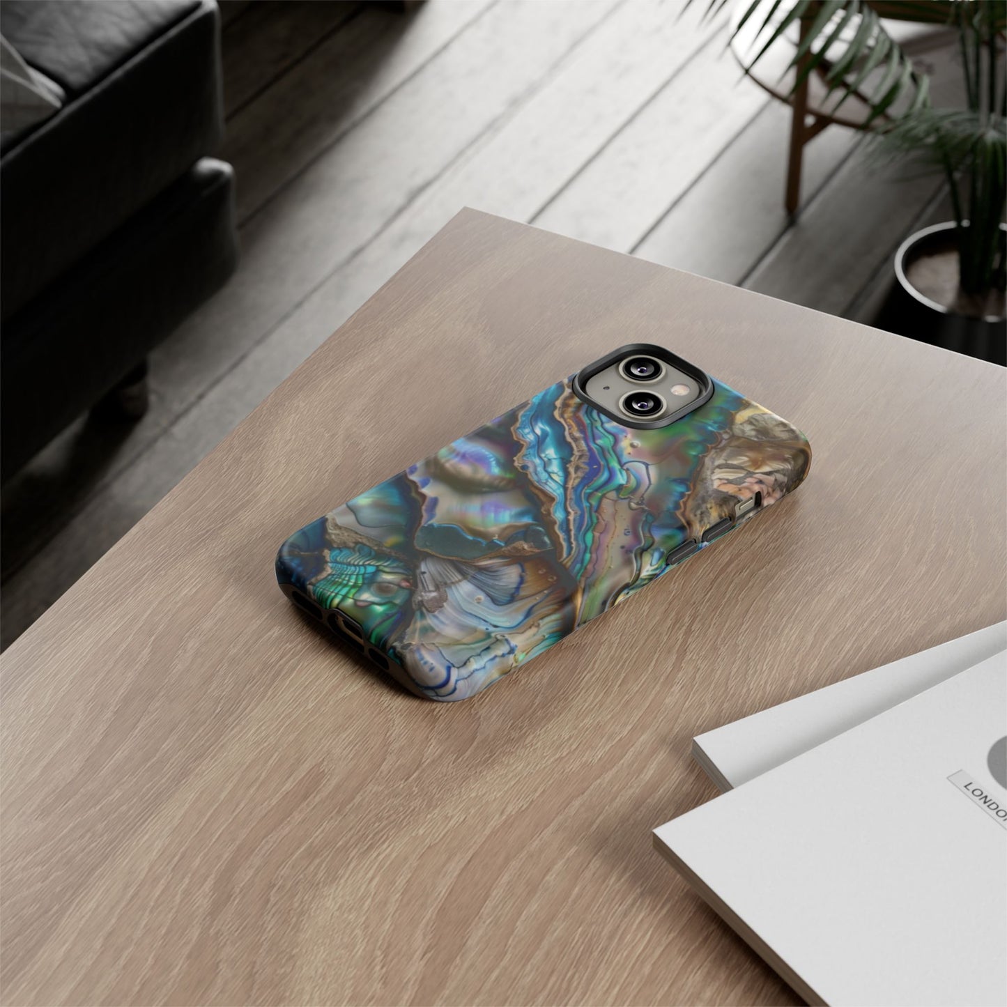 Blue Abalone Mollusk Phone Case