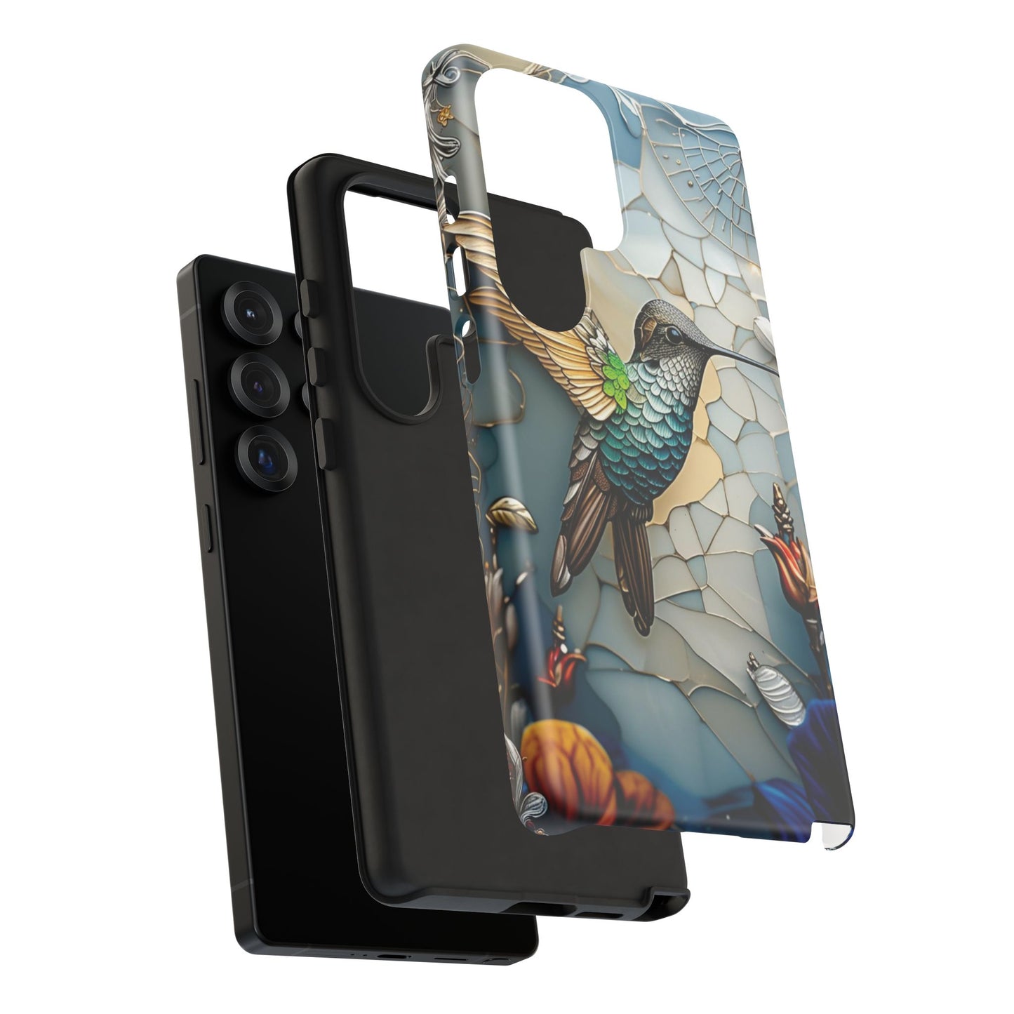 Artistic Hummingbird Phone Case