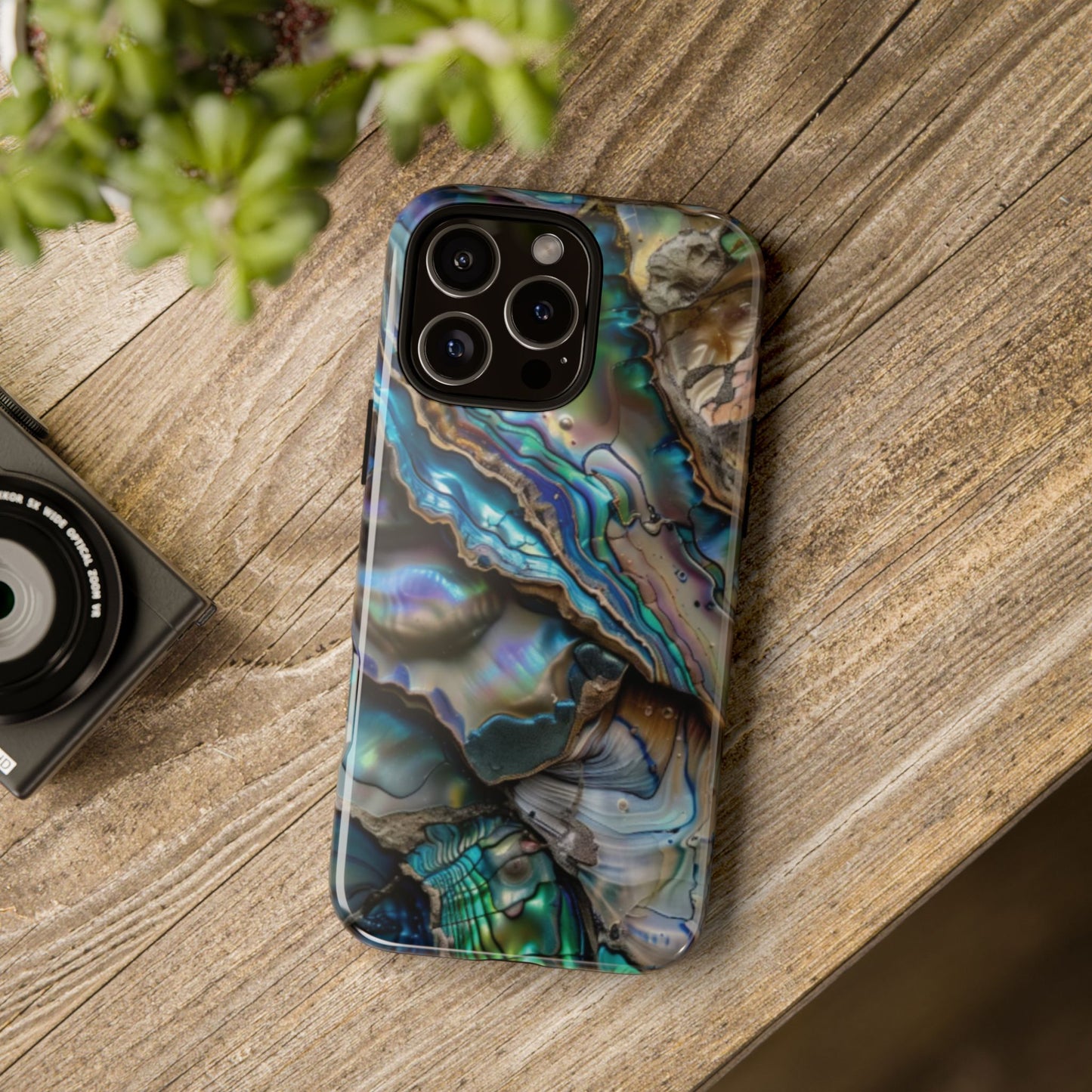 Blue Abalone Mollusk Phone Case