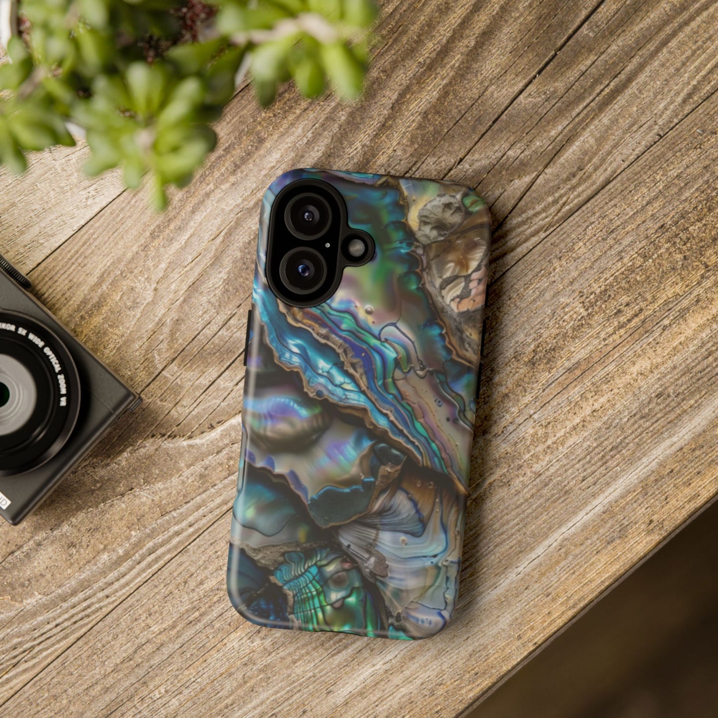 Blue Abalone Mollusk Phone Case