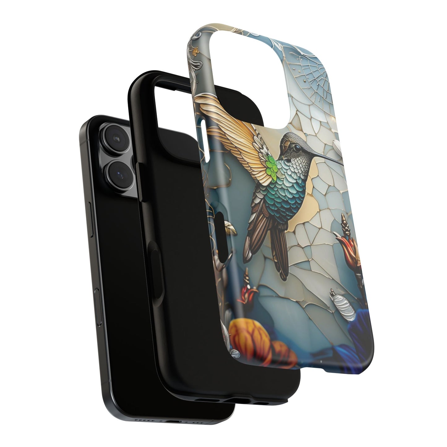 Artistic Hummingbird Phone Case