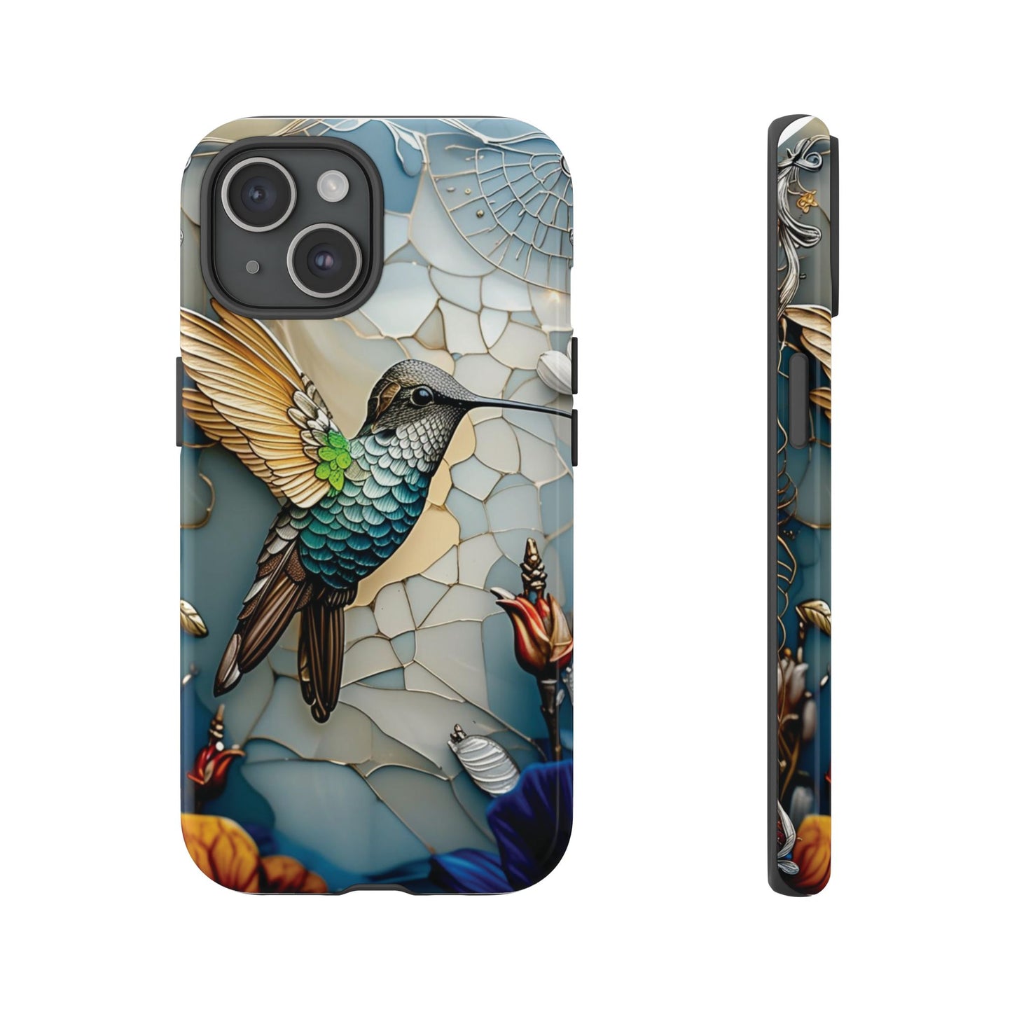 Artistic Hummingbird Phone Case