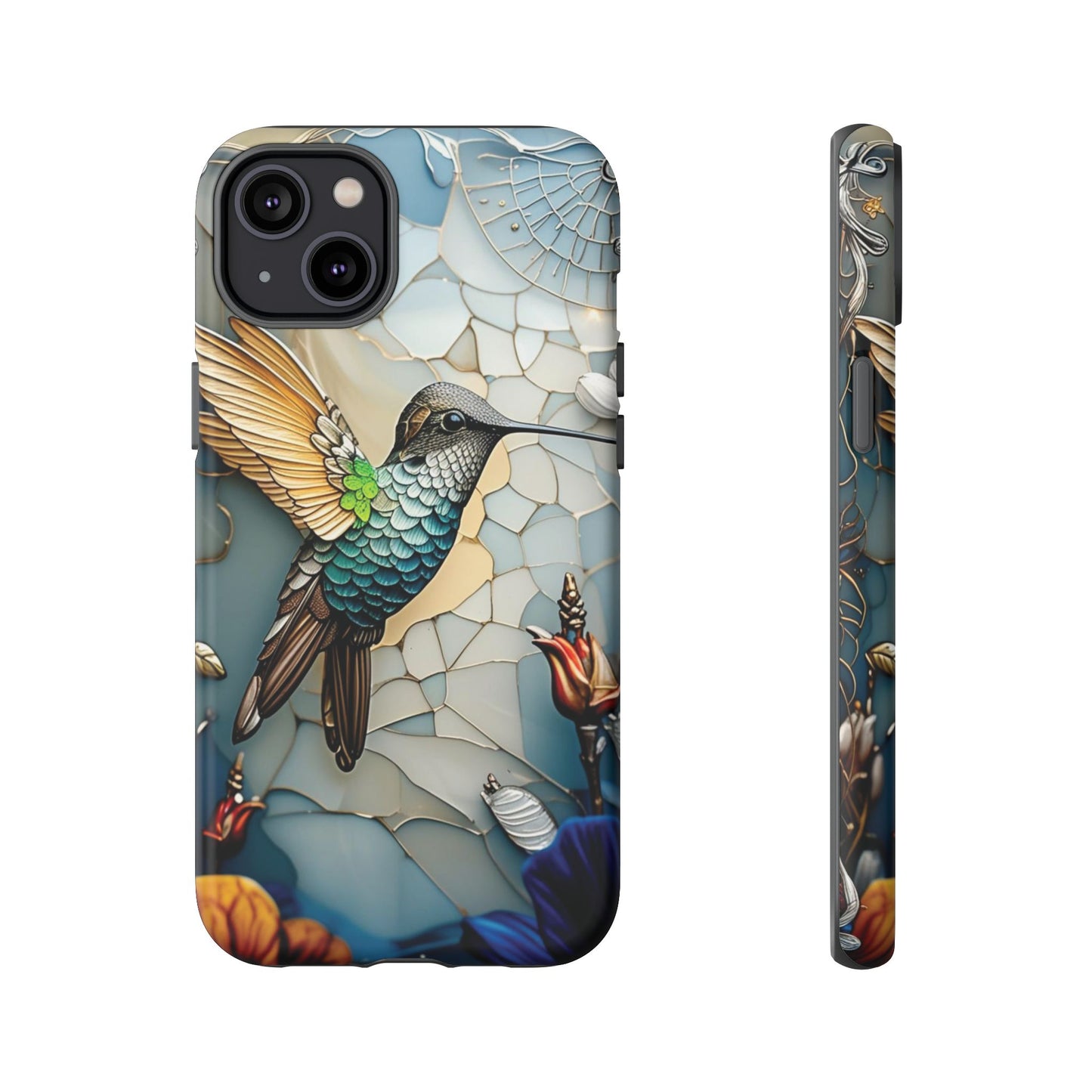 Artistic Hummingbird Phone Case