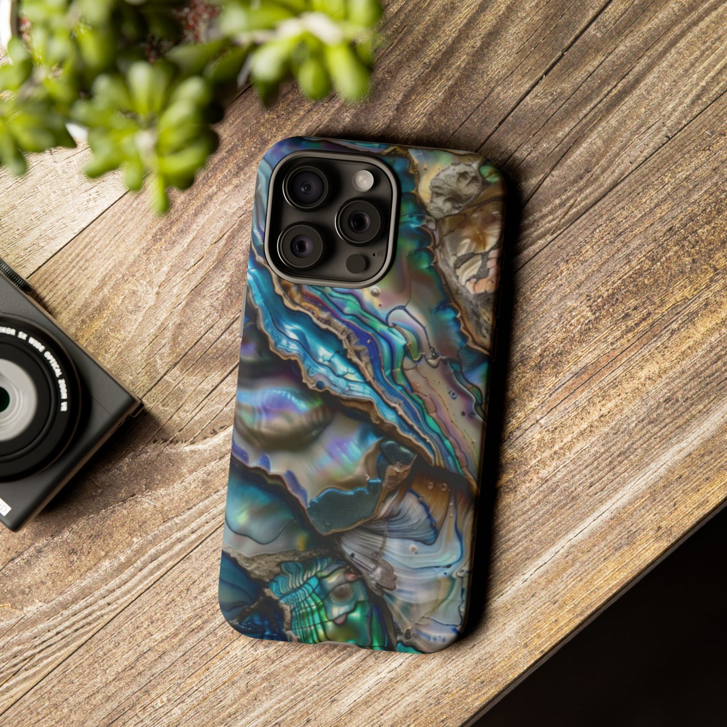 Blue Abalone Mollusk Phone Case