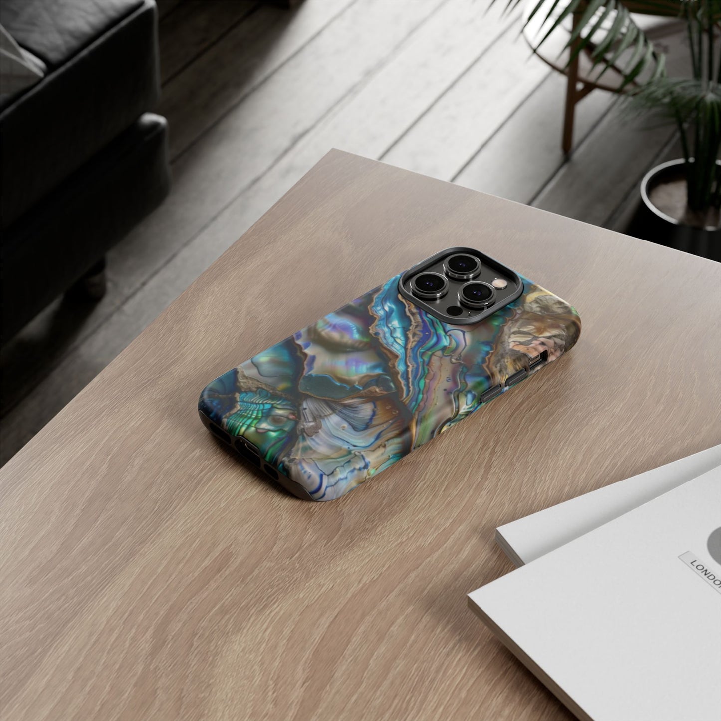 Blue Abalone Mollusk Phone Case