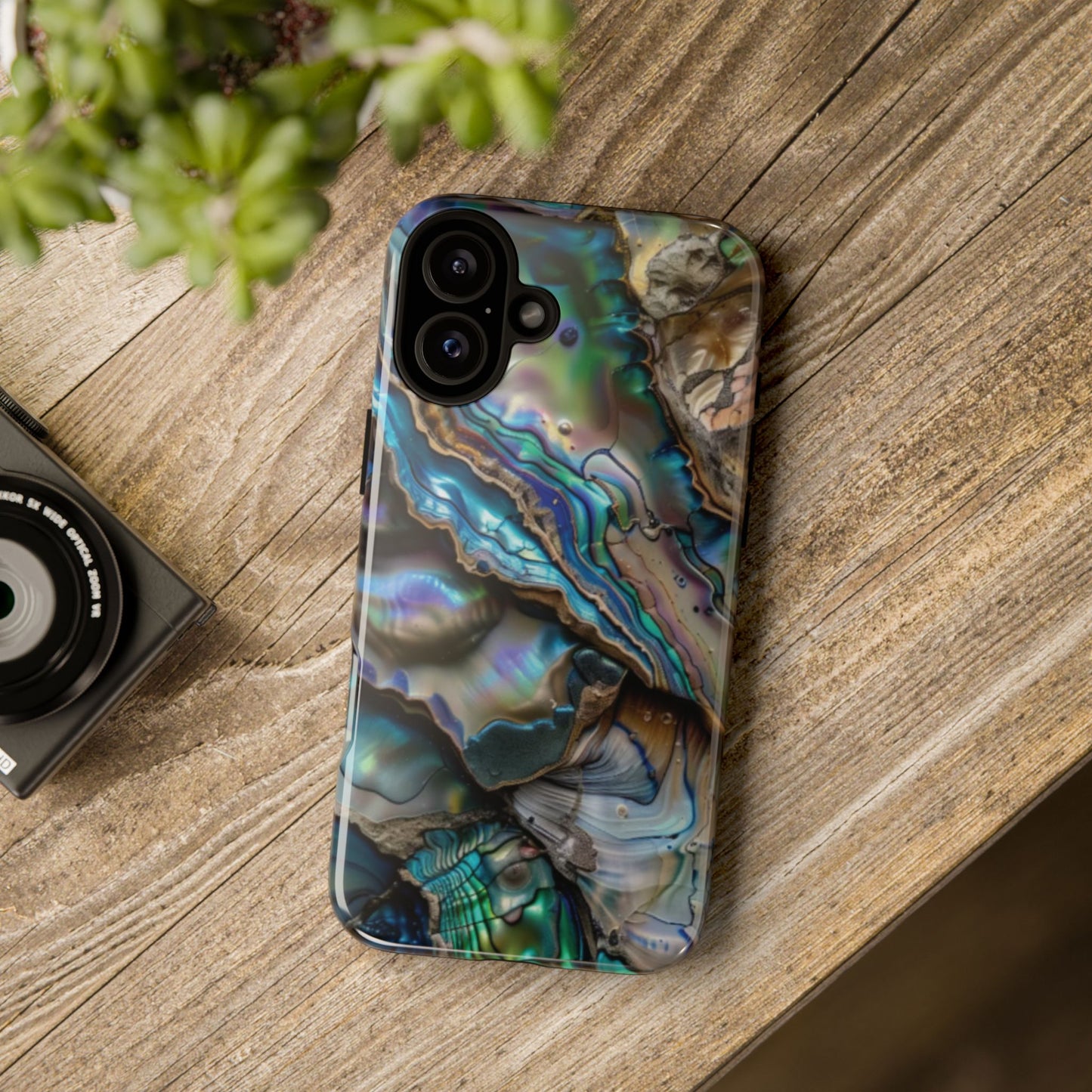 Blue Abalone Mollusk Phone Case