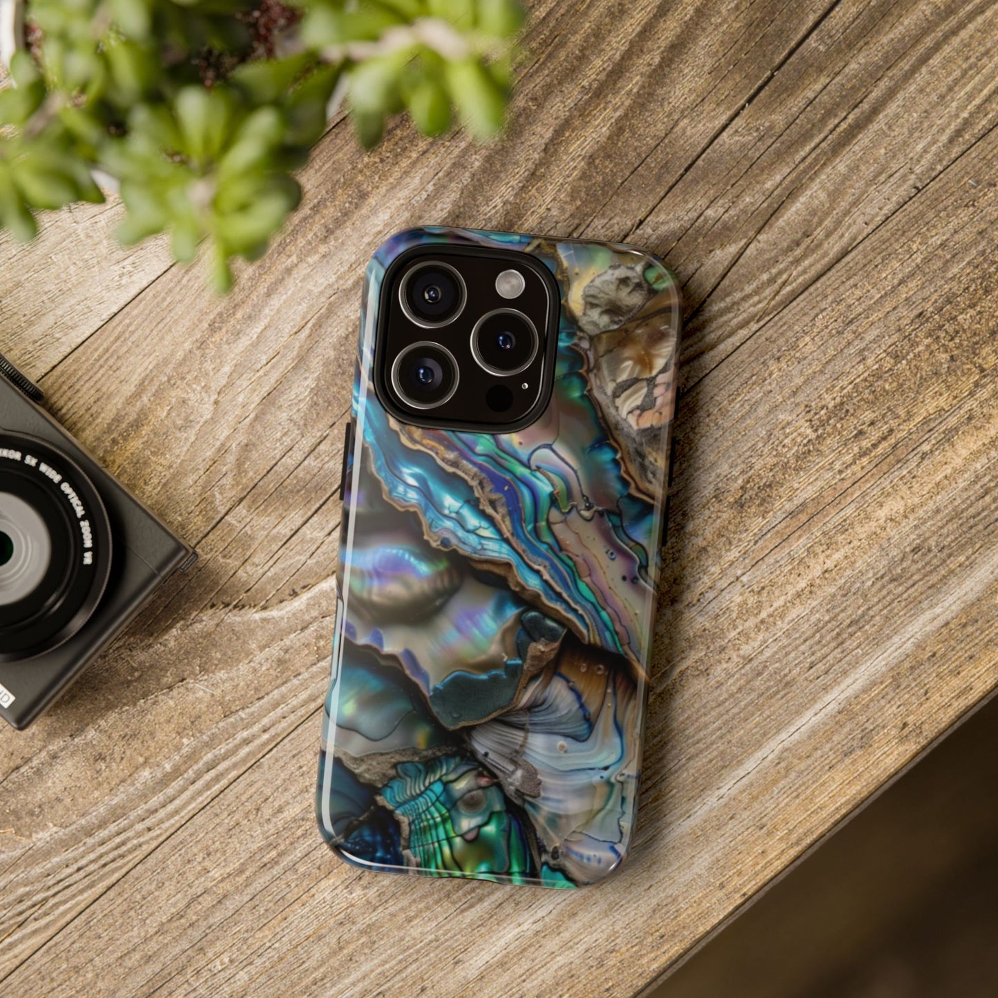 Blue Abalone Mollusk Phone Case