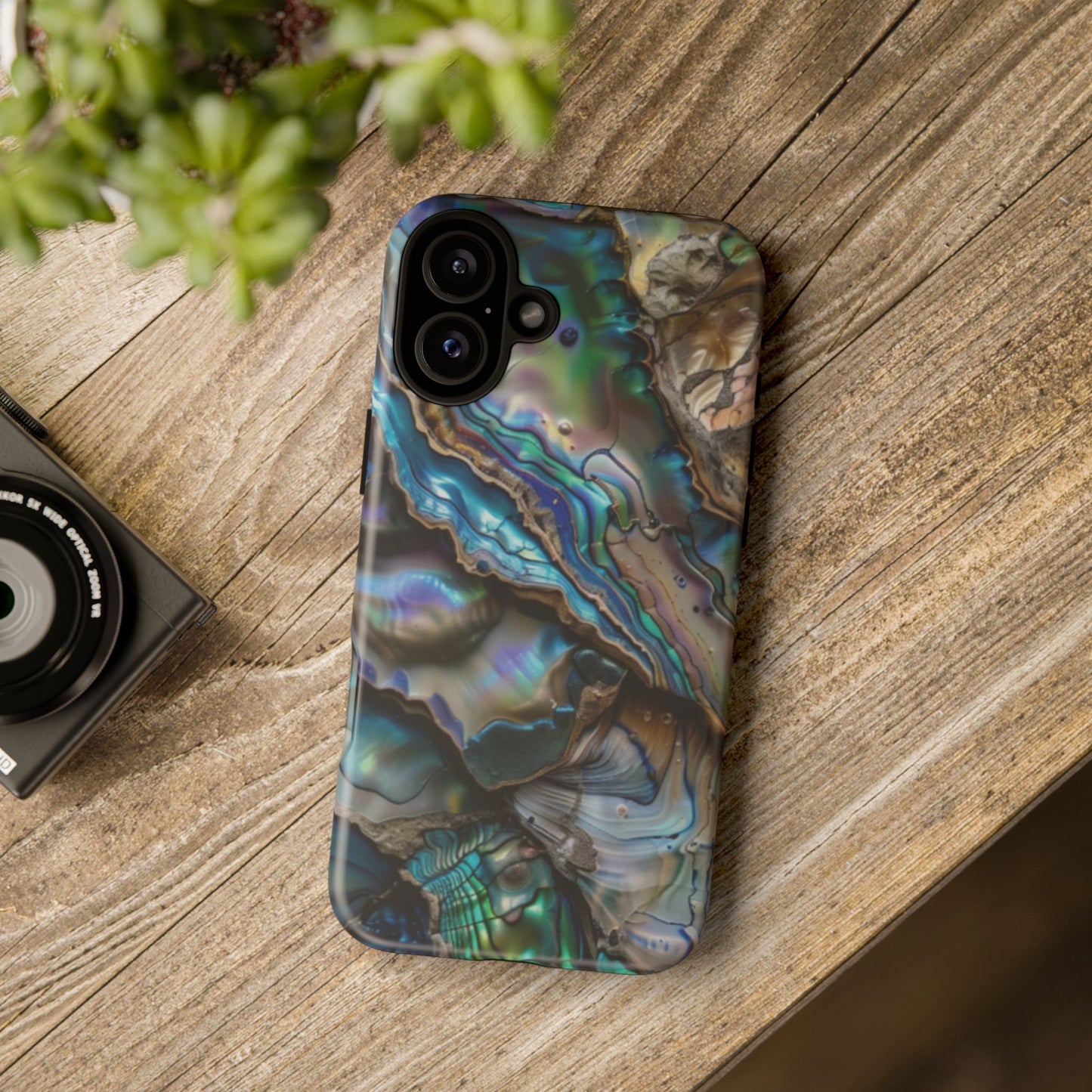 Blue Abalone Mollusk Phone Case
