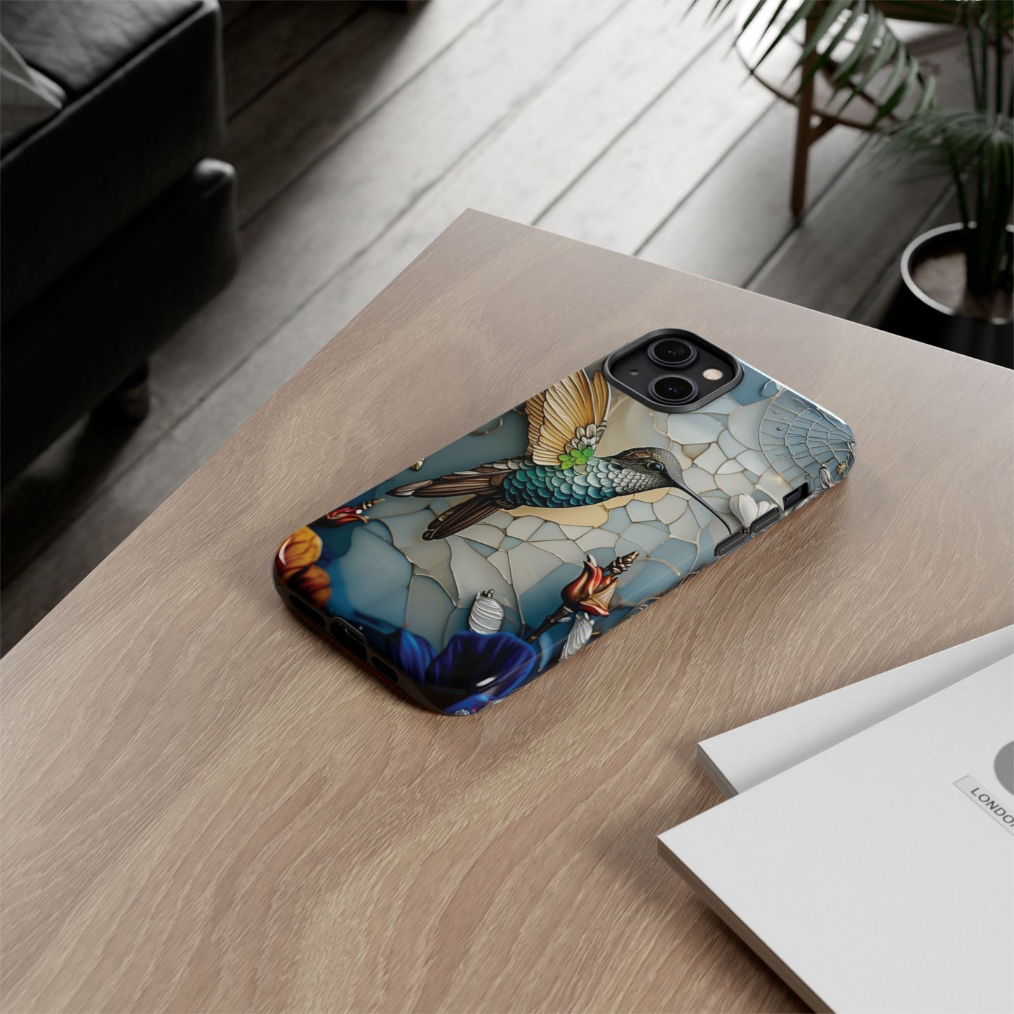 Artistic Hummingbird Phone Case