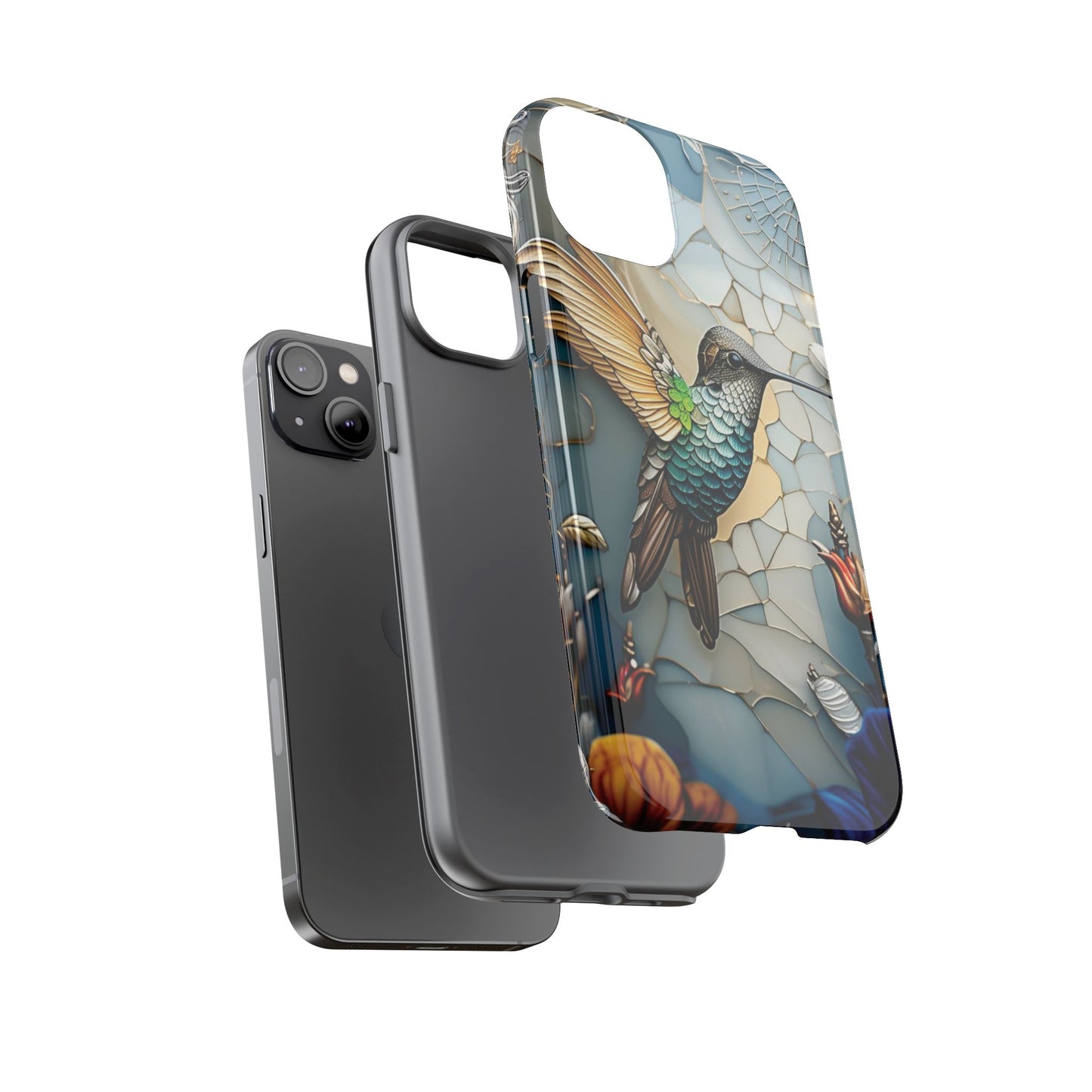 Artistic Hummingbird Phone Case