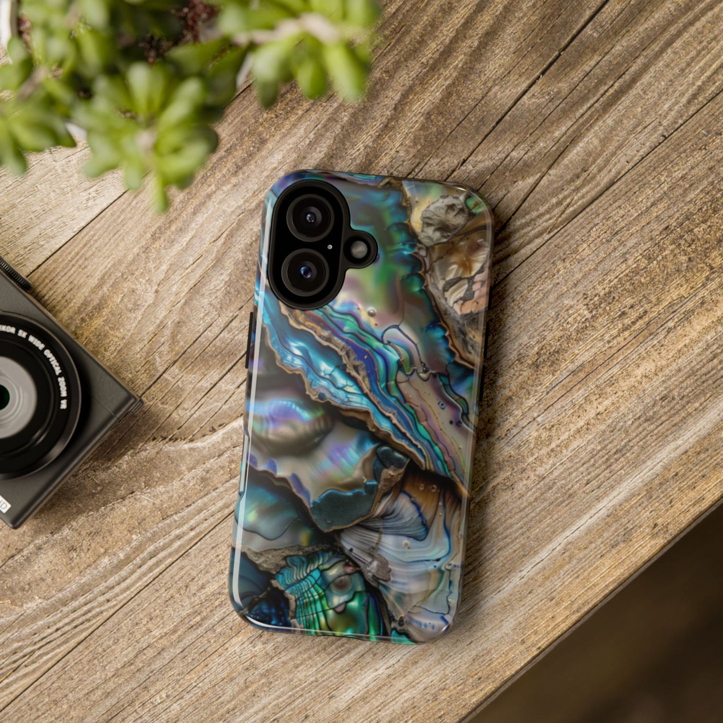 Blue Abalone Mollusk Phone Case