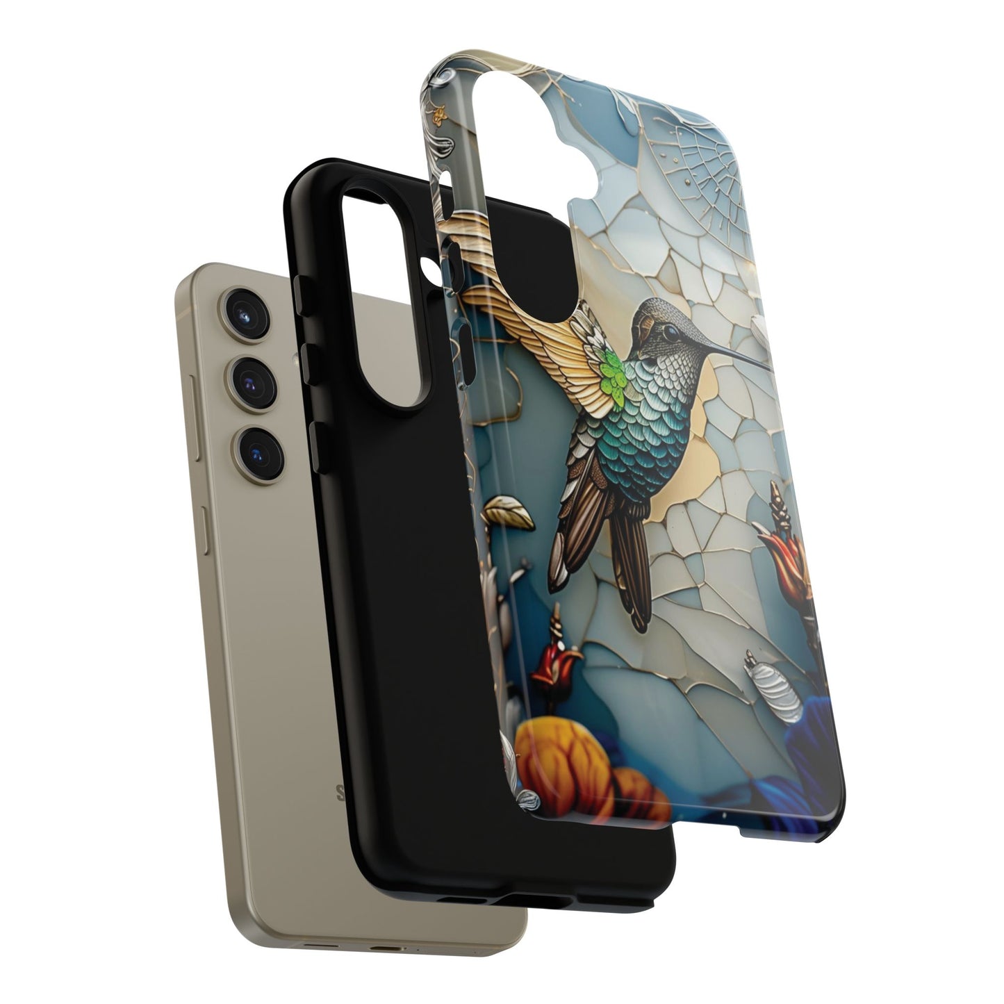Artistic Hummingbird Phone Case