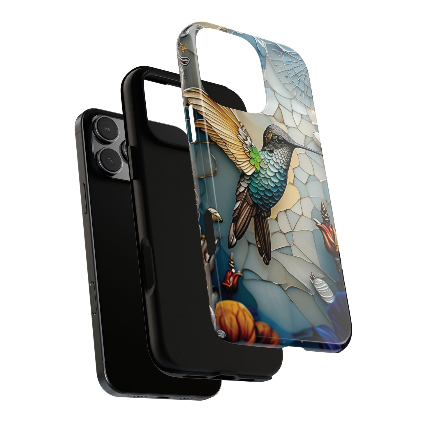 Artistic Hummingbird Phone Case