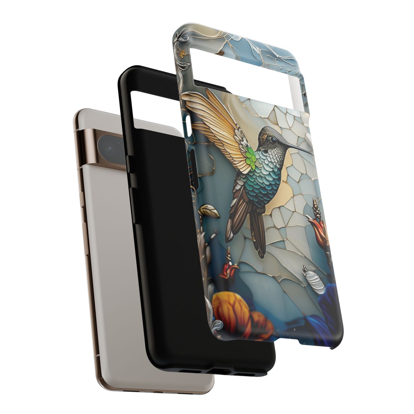 Artistic Hummingbird Phone Case