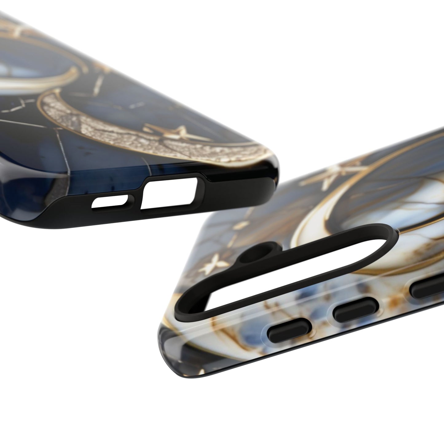 Waning Crescent Moon and Stars Phone Case