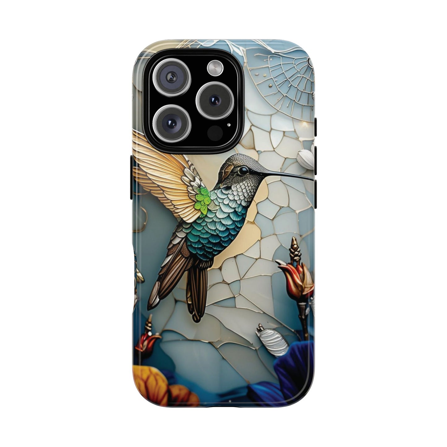 Artistic Hummingbird Phone Case