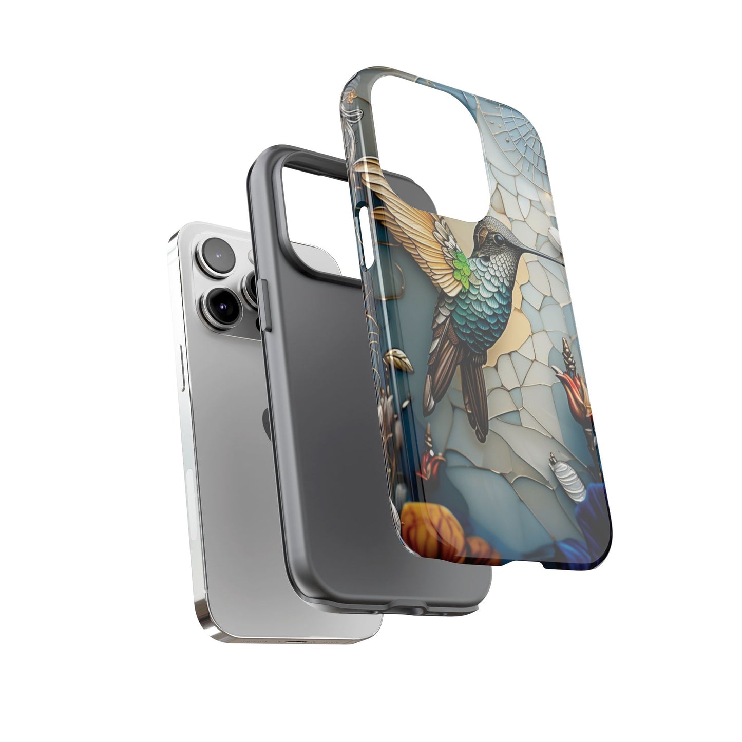 Artistic Hummingbird Phone Case