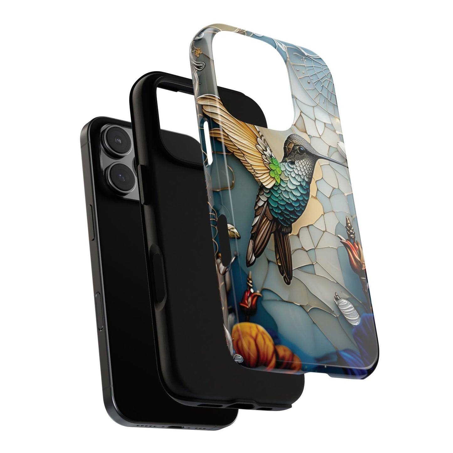 Artistic Hummingbird Phone Case