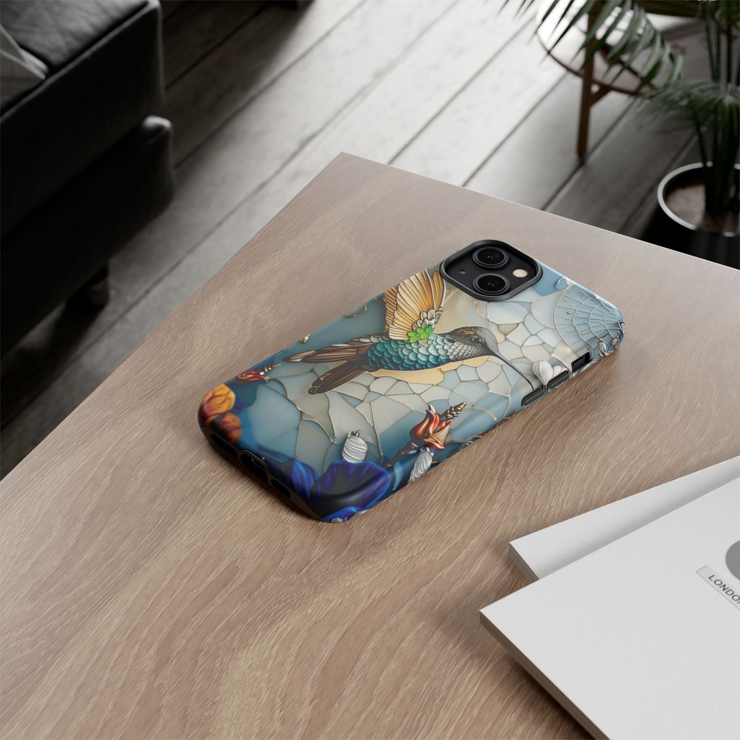 Artistic Hummingbird Phone Case