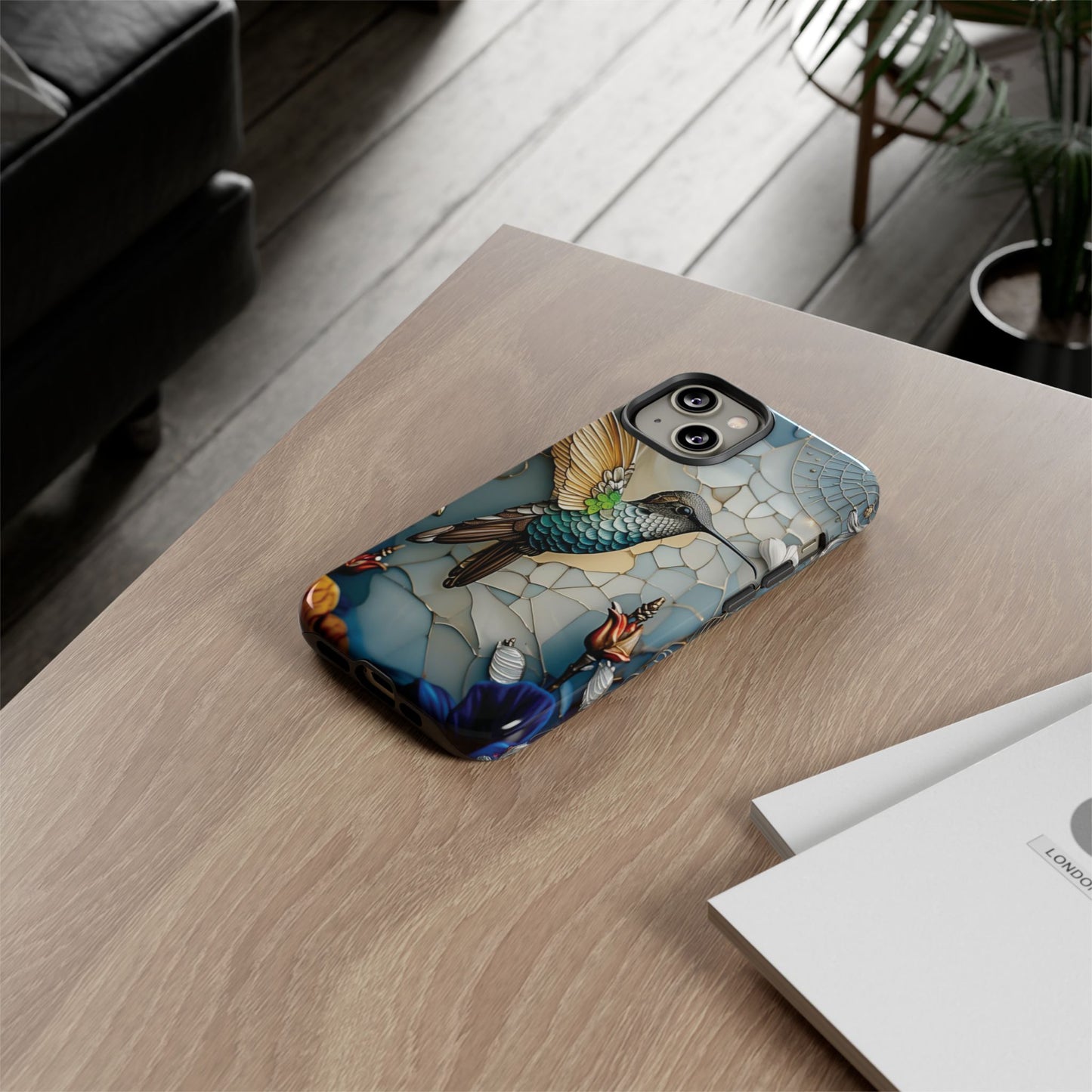 Artistic Hummingbird Phone Case