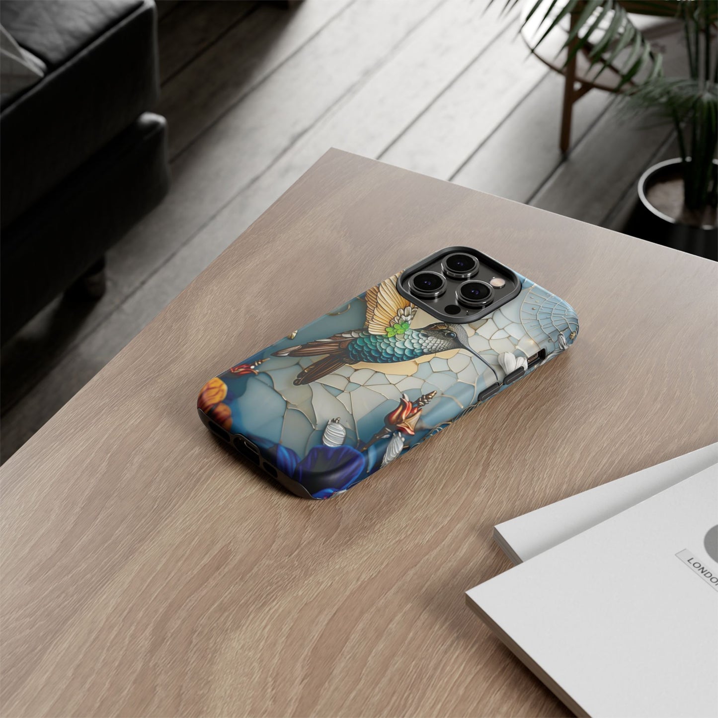 Artistic Hummingbird Phone Case