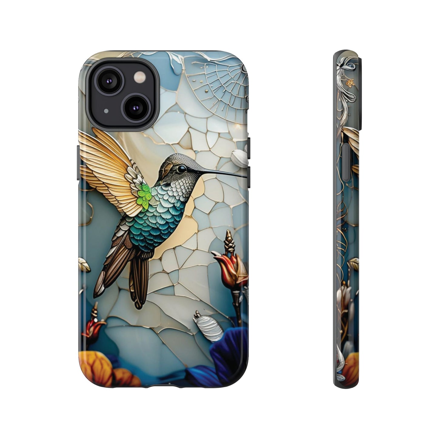 Artistic Hummingbird Phone Case